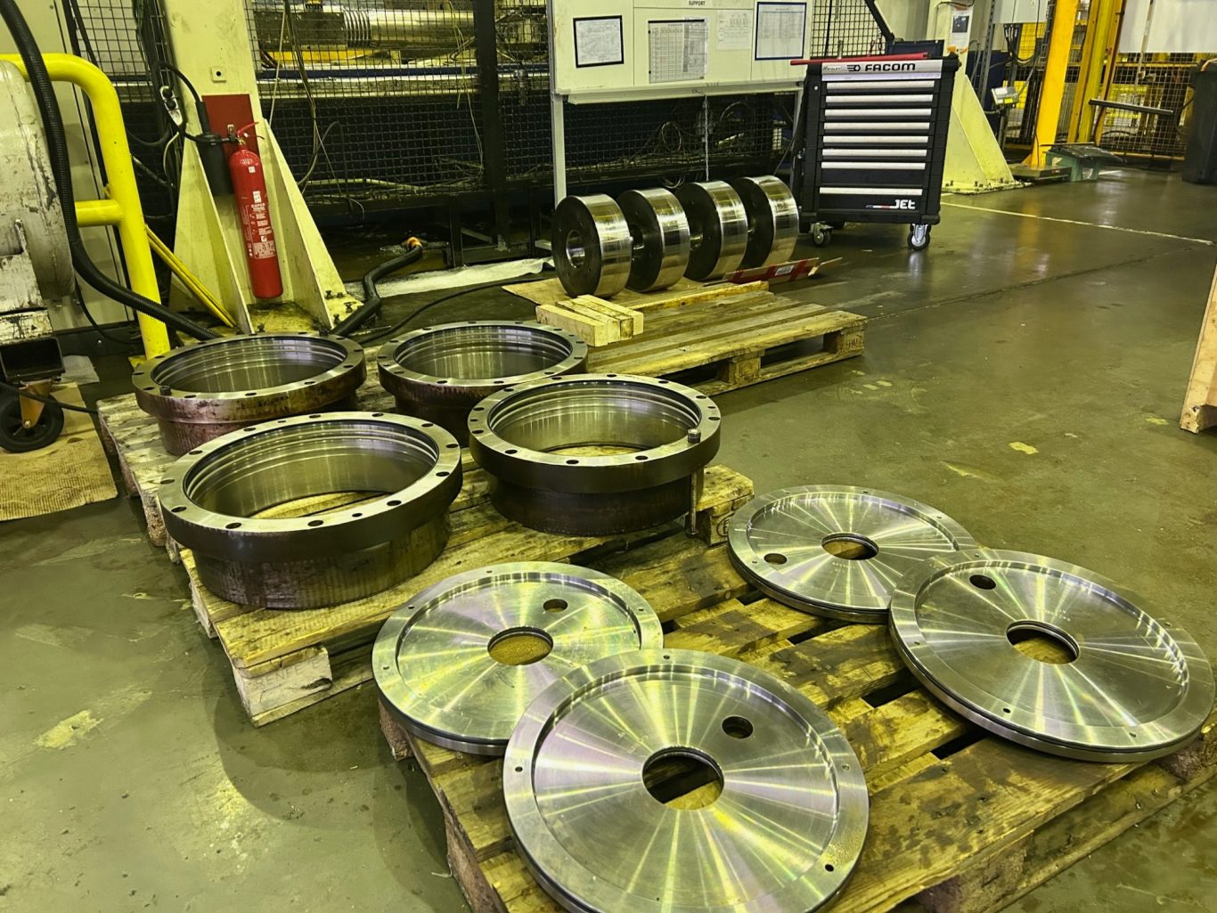 Étanchéités verrouillage presse KM1600T