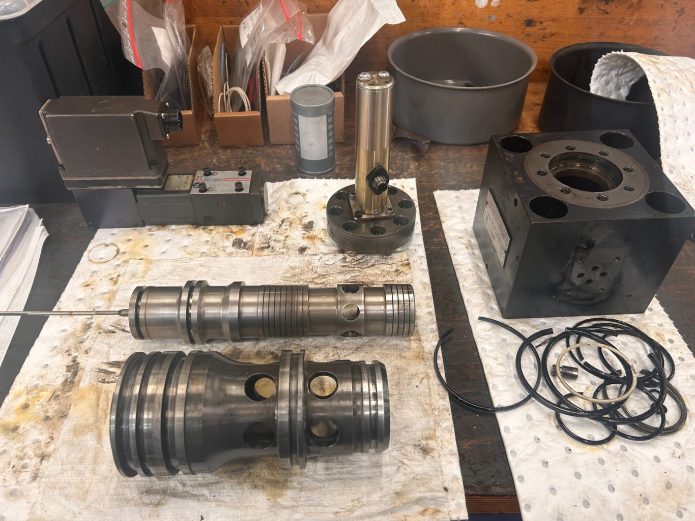 Remise en état clapet logique proportionnel