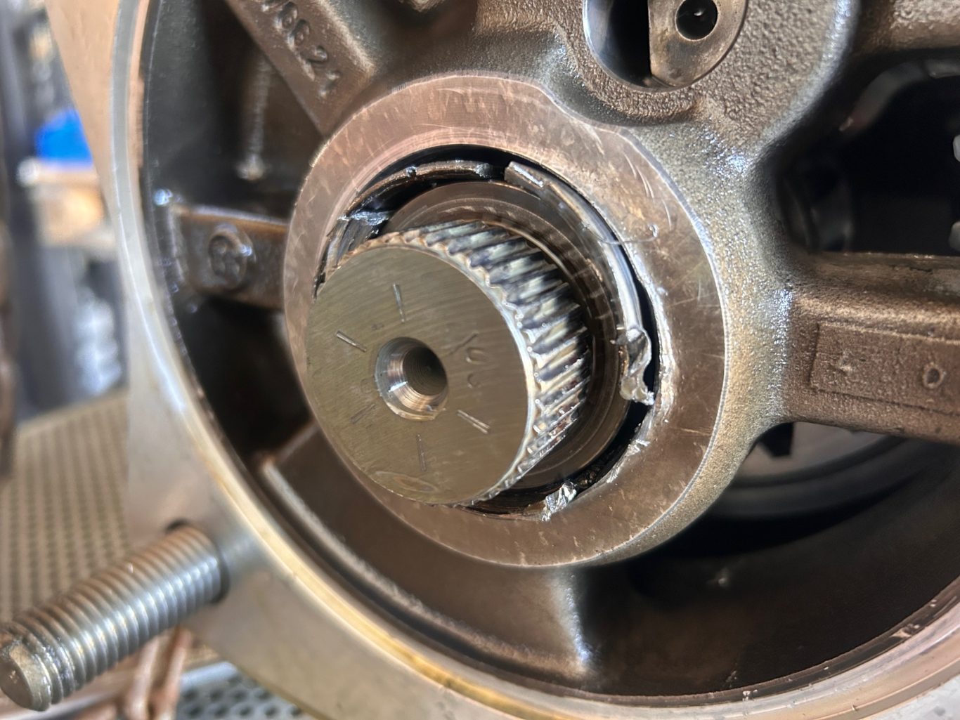 Réparation pompe VOITH