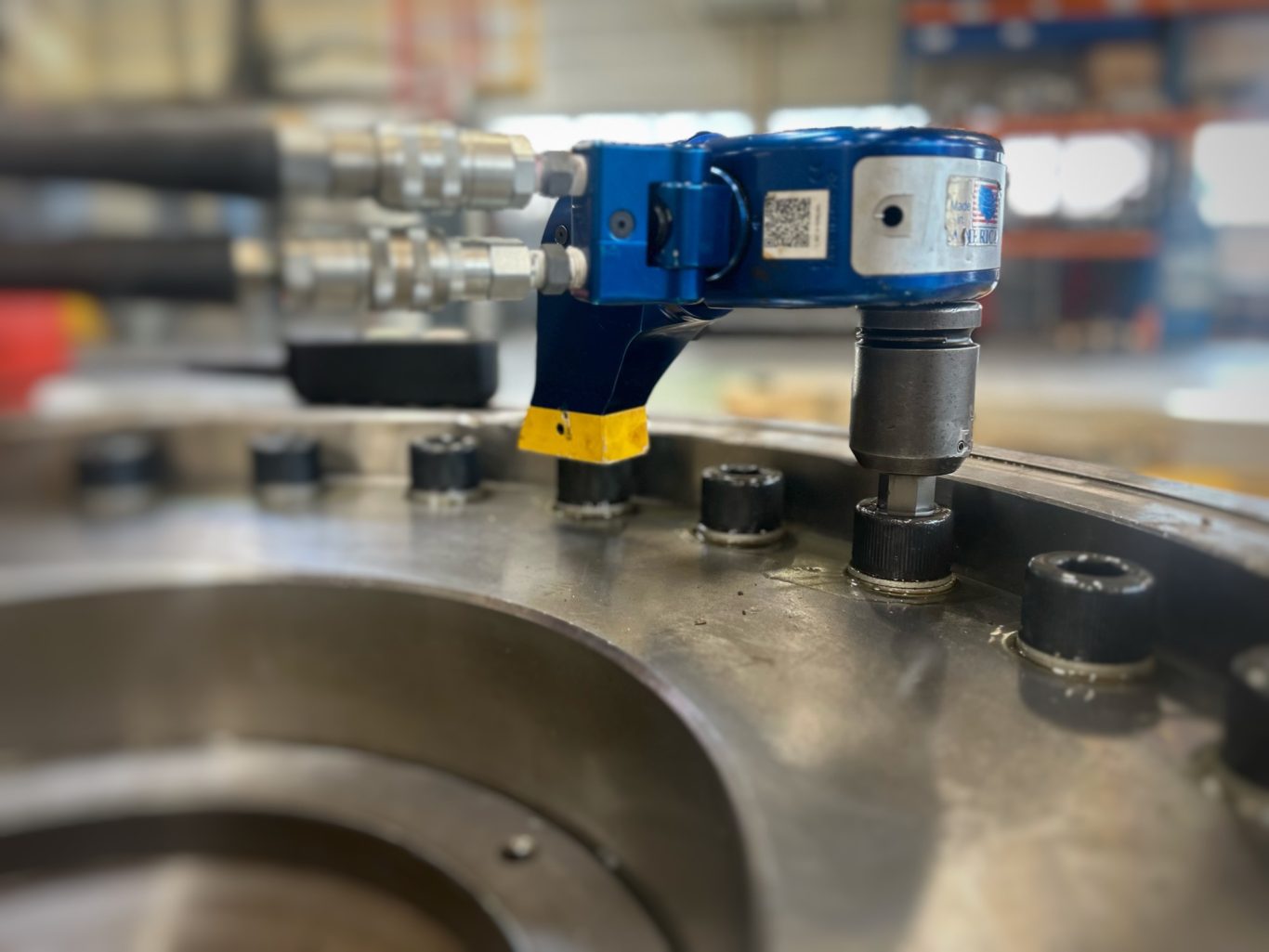 Serrage hydraulique avec clé Hytorc